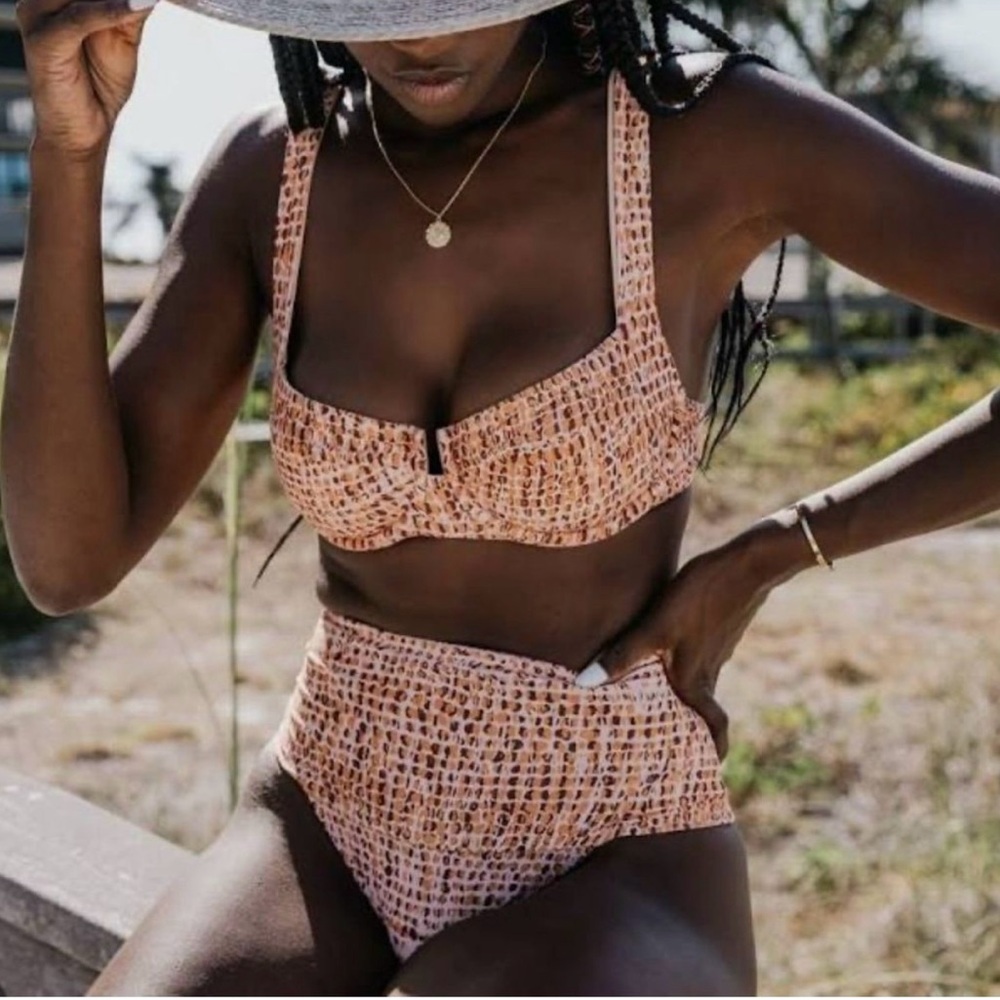 L*Space Camellia Bikini Top in Wild Bunch